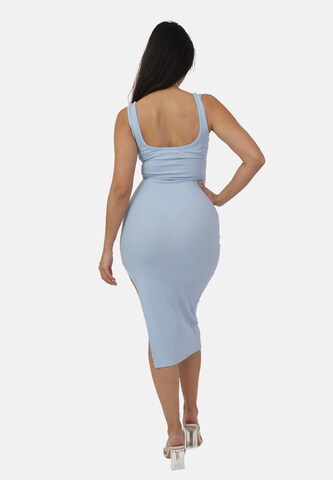 Elara Jurk in Blauw