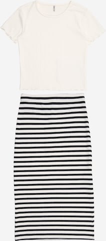 ONLY GIRLS Setti 'KOGNELLA' värissä valkoinen: etupuoli