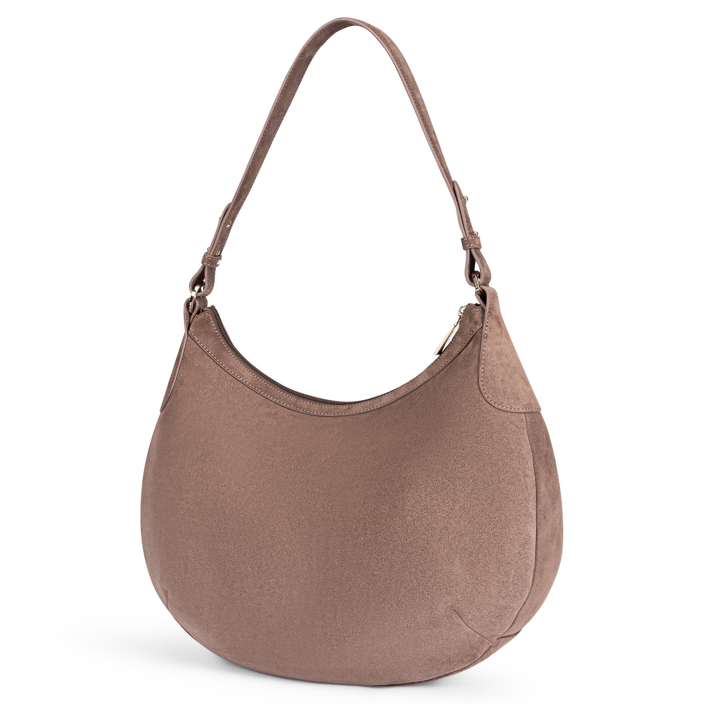 Borsa a spalla 'LIBERTY SCHULTERTASCHE NUBUK MEDIUM' di Roeckl in marrone