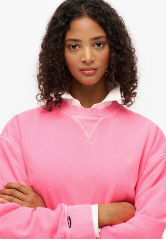 Superdry Sweatshirt in Roze