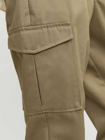 JACK & JONES Tapered Cargo Pants in Brown