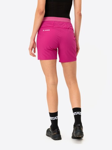 VAUDE Skinny Outdoor trousers 'Scopi II' in Pink