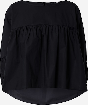 Sisley Bluse i svart: forside