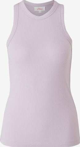 s.Oliver Top in Purple: front