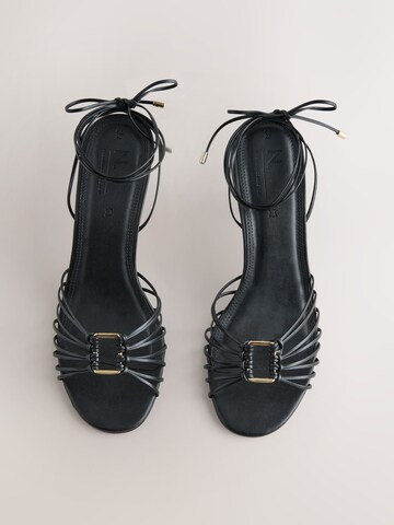 Sandalo con cinturino 'N. Premium' di Next in nero