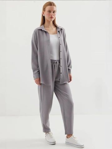 Bigdart - Calças de fato em cinzento