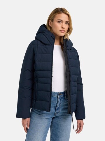 NAVAHOO Functionele jas 'Stepptänzchen XIV' in Blauw: voorkant