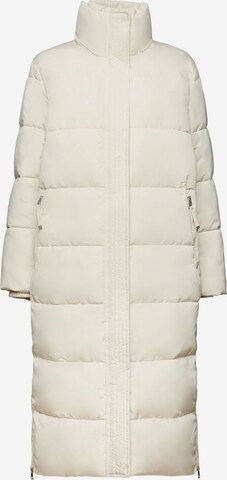 Manteau d’hiver ESPRIT en beige : devant