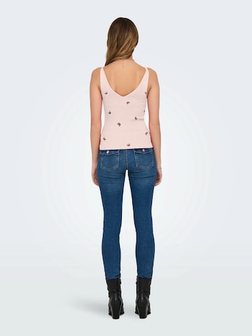 Top in maglia 'JDYNANNA' di JDY in rosa