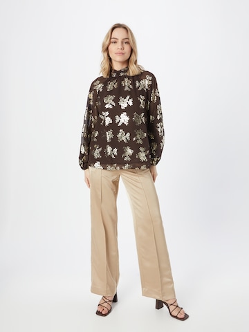 Wallis Blouse in Brown