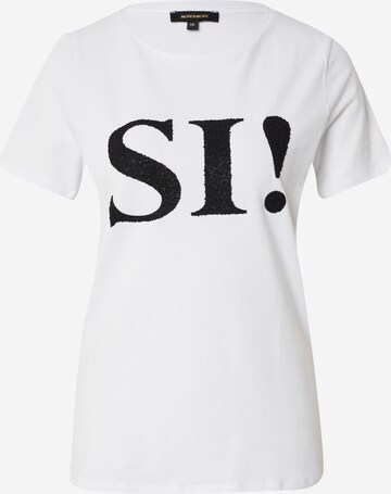 T-shirt MORE & MORE en blanc : devant