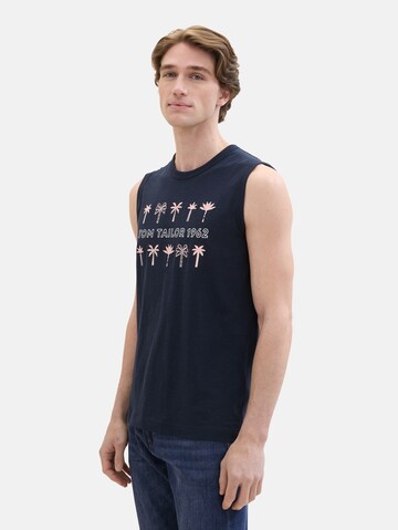 TOM TAILOR Tanktop in Blau
