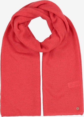 FRAAS Schal in Rot: Vorderseite