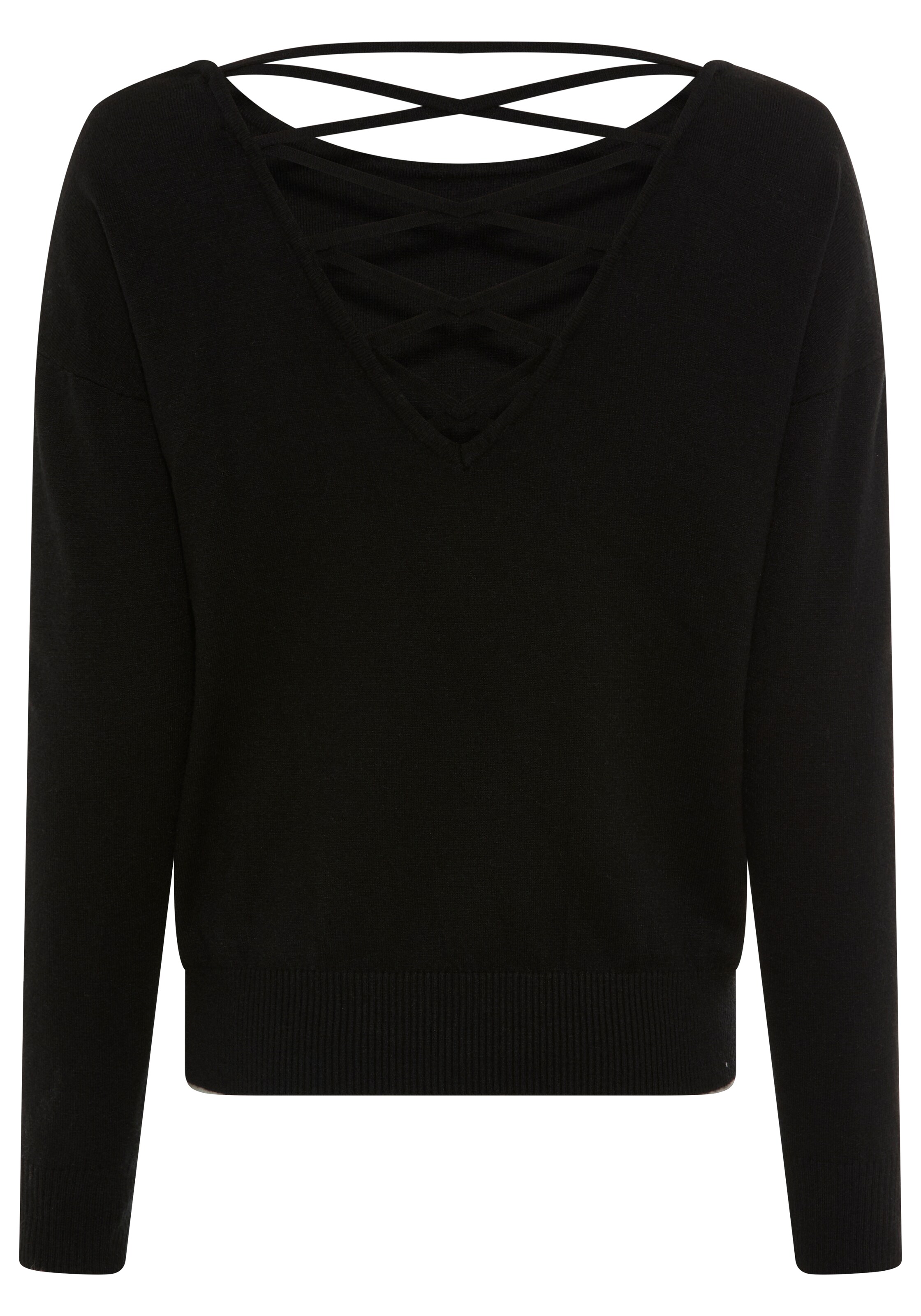 LAURA SCOTT Pullover in Schwarz