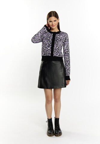 Cardigan 'Blonda' myMo ROCKS en violet