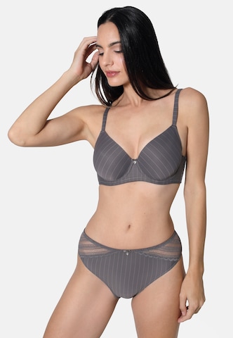 sassa BH 'Feminine Pinstripe' in Grijs