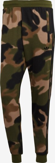 ADIDAS ORIGINALS Broek in de kleur Karamel / Olijfgroen / Poederroze / Zwart, Productweergave