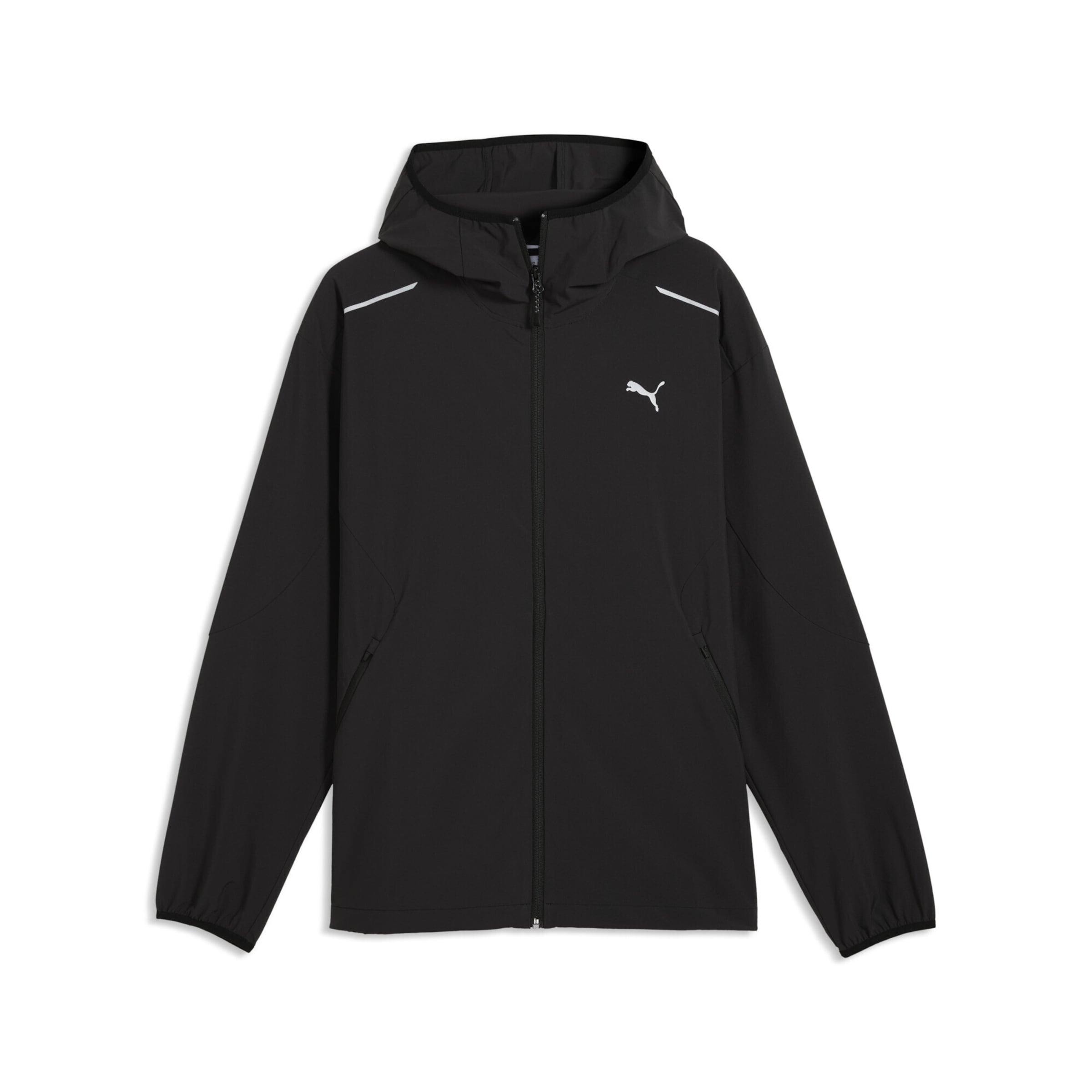 PUMA Winterjacke 'TECH' in Schwarz: Vorderseite