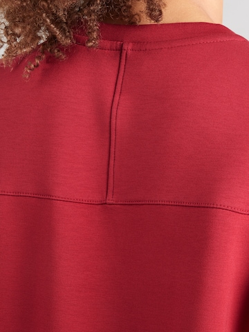 Sweat-shirt 'Maelee Ima' MSCH COPENHAGEN en rouge