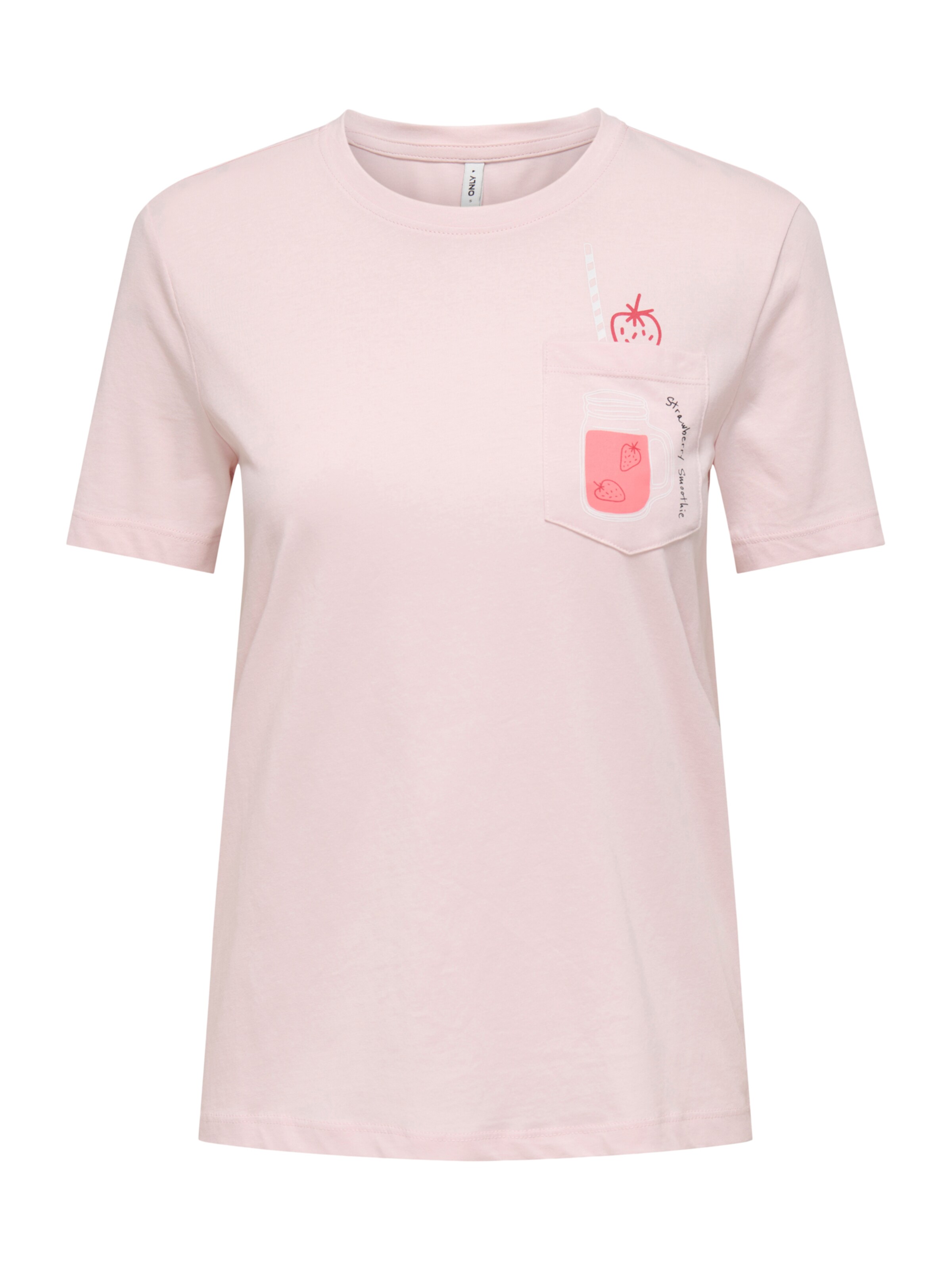 ONLY Μπλουζάκι 'ONLPOLLY' σε λιλά: μπροστά