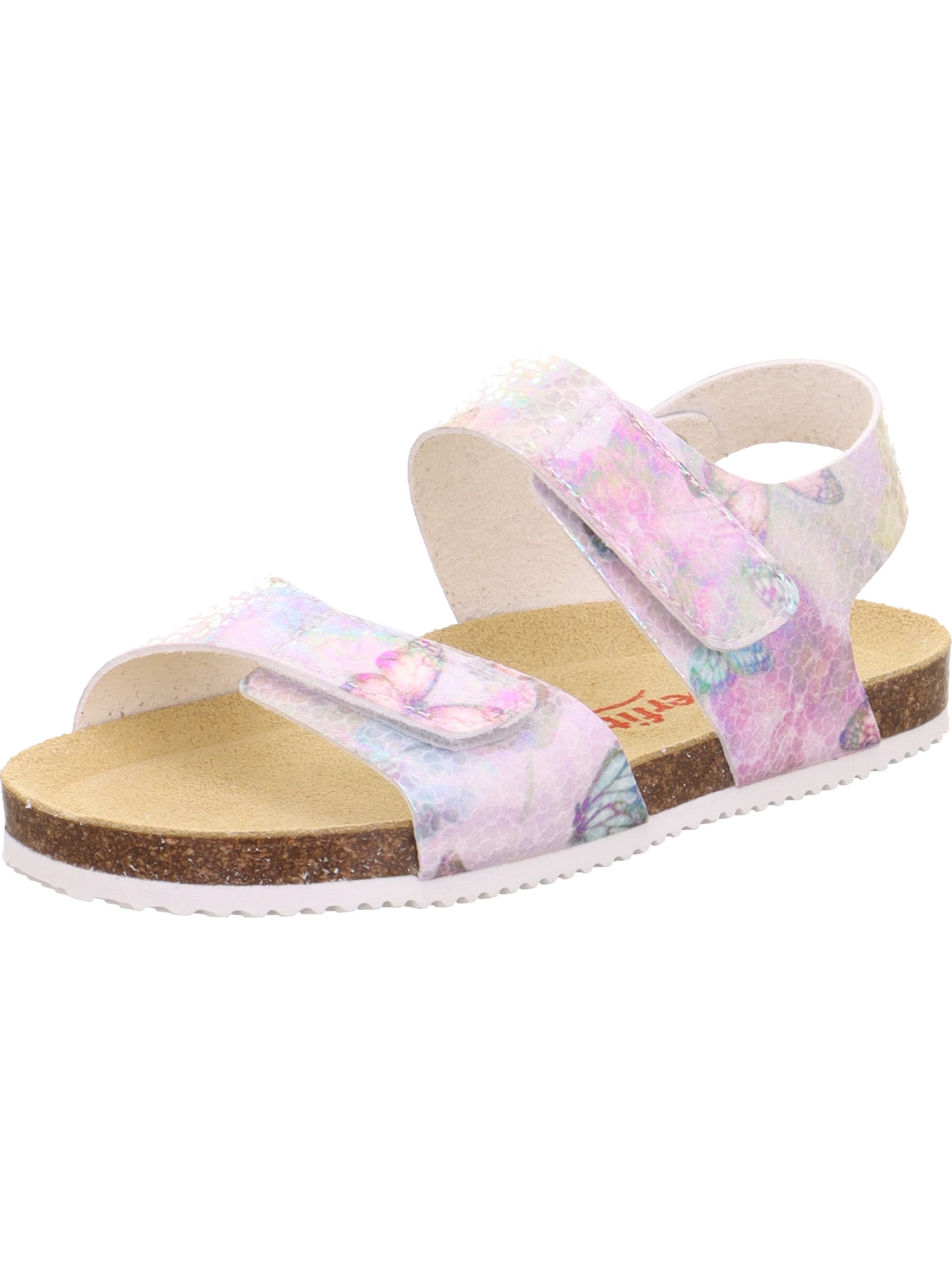 SUPERFIT Strap Sandals 'Bios Flex' in Purple: front