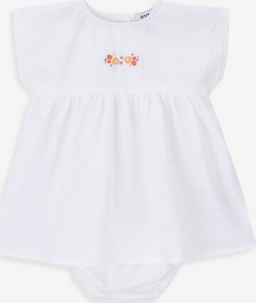 KNOT Dress 'Poppy' in White: front