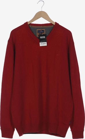 Commander Sweater & Cardigan in XXL in Red: front