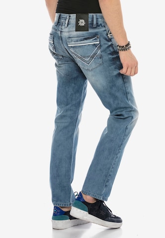 CIPO & BAXX Regular Jeans 'Carlton' in Blauw