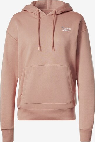 Reebok Sportief sweatshirt in Oranje: voorkant