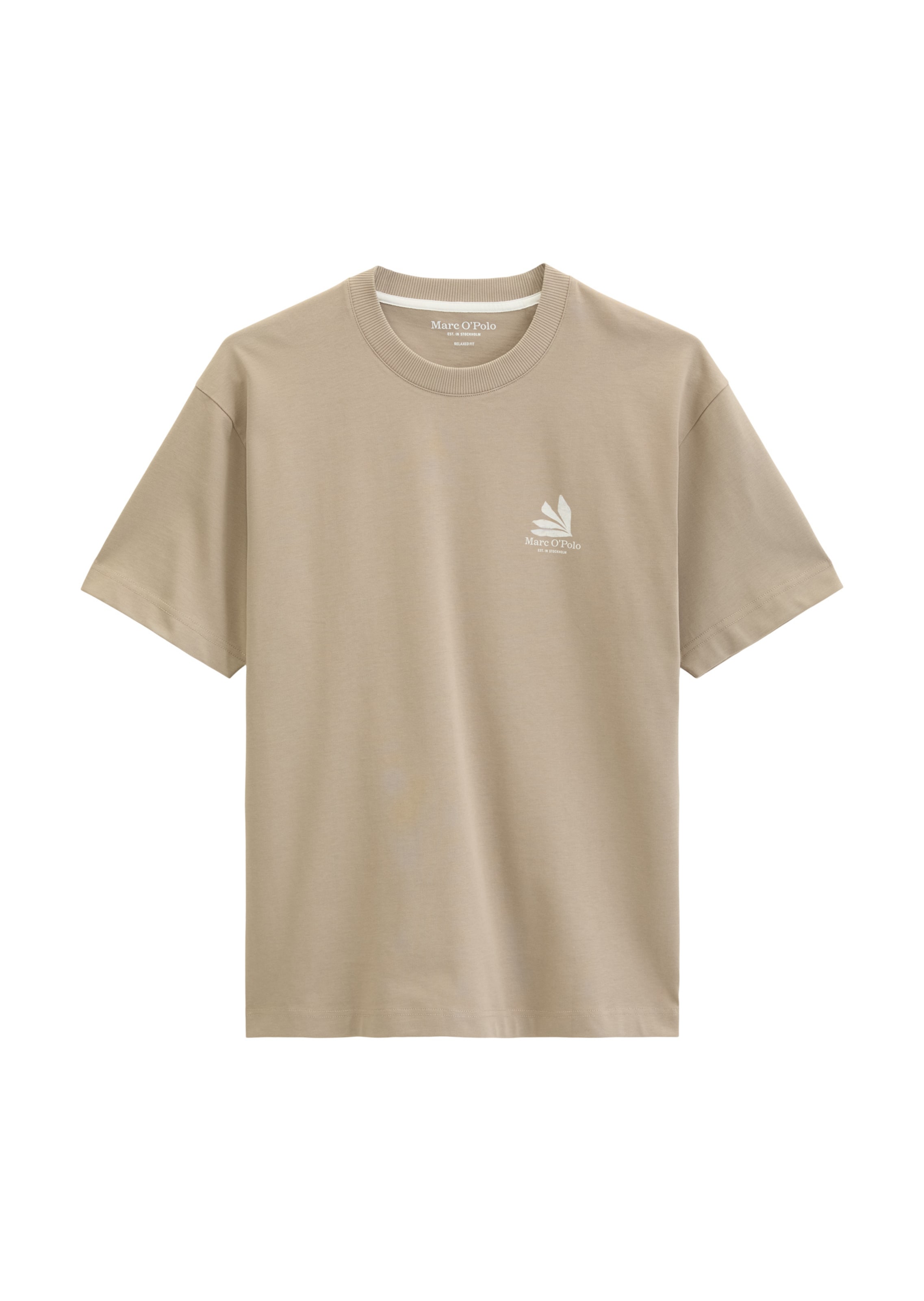 Marc O'Polo T-Shirt in Beige: Vorderseite