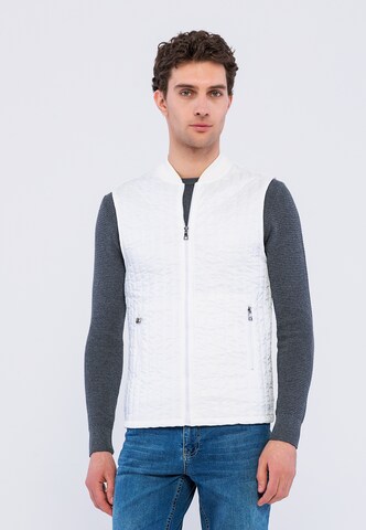 Giorgio di Mare Vest 'Raffaele' in White: front