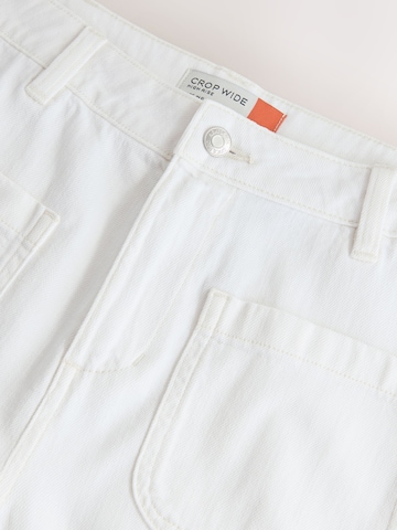 Next Wide leg Τζιν σε μπεζ