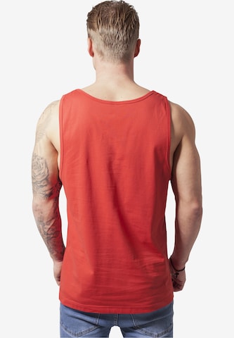 Urban Classics - Camisa 'Big Tank' em vermelho