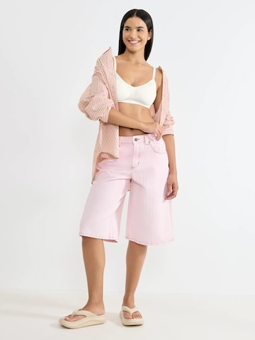 SLOGGI Bustier Melltartó 'ZERO Feel Pure' - fehér