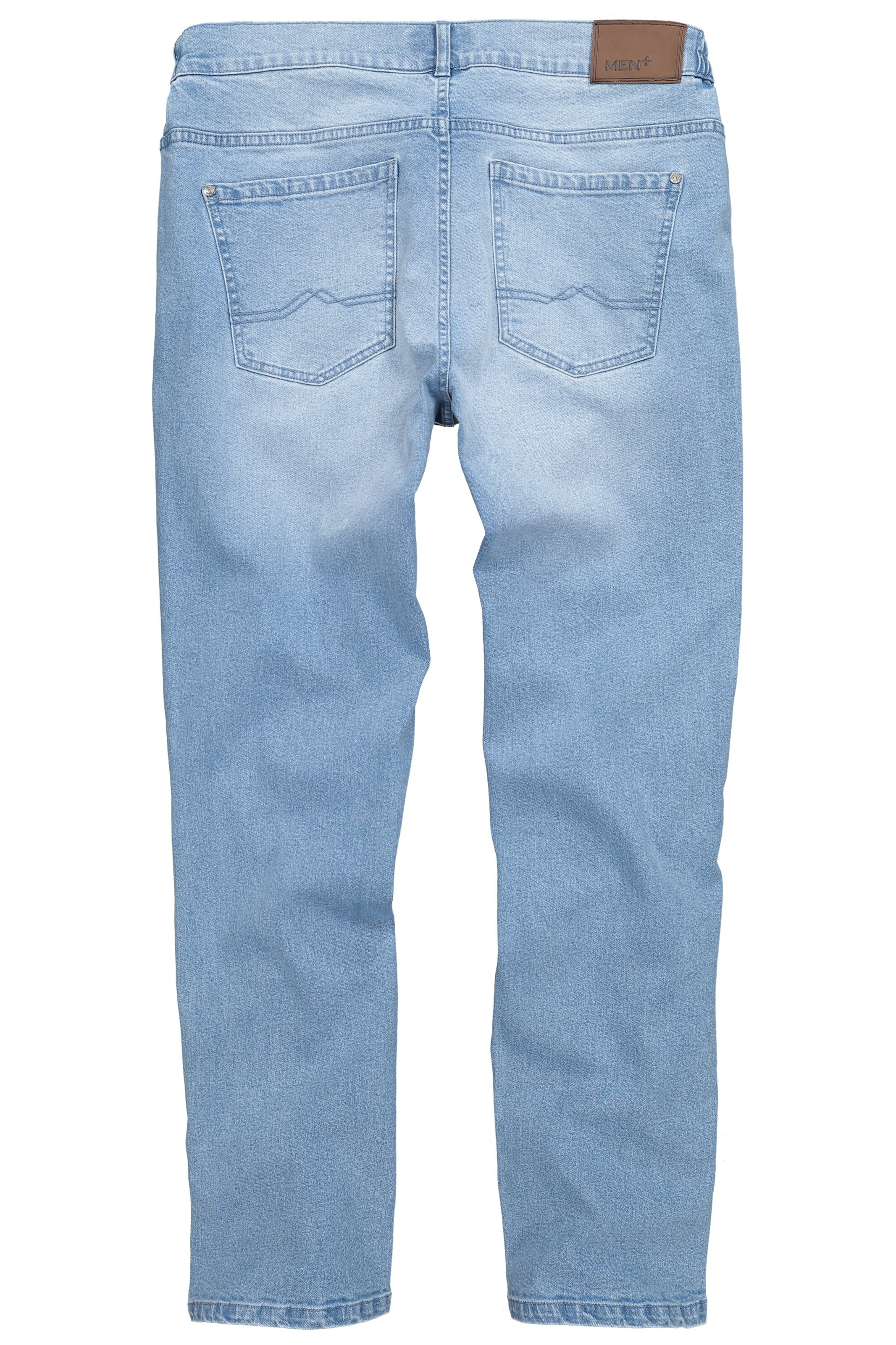 Men Plus Loosefit Jeans in Blauw