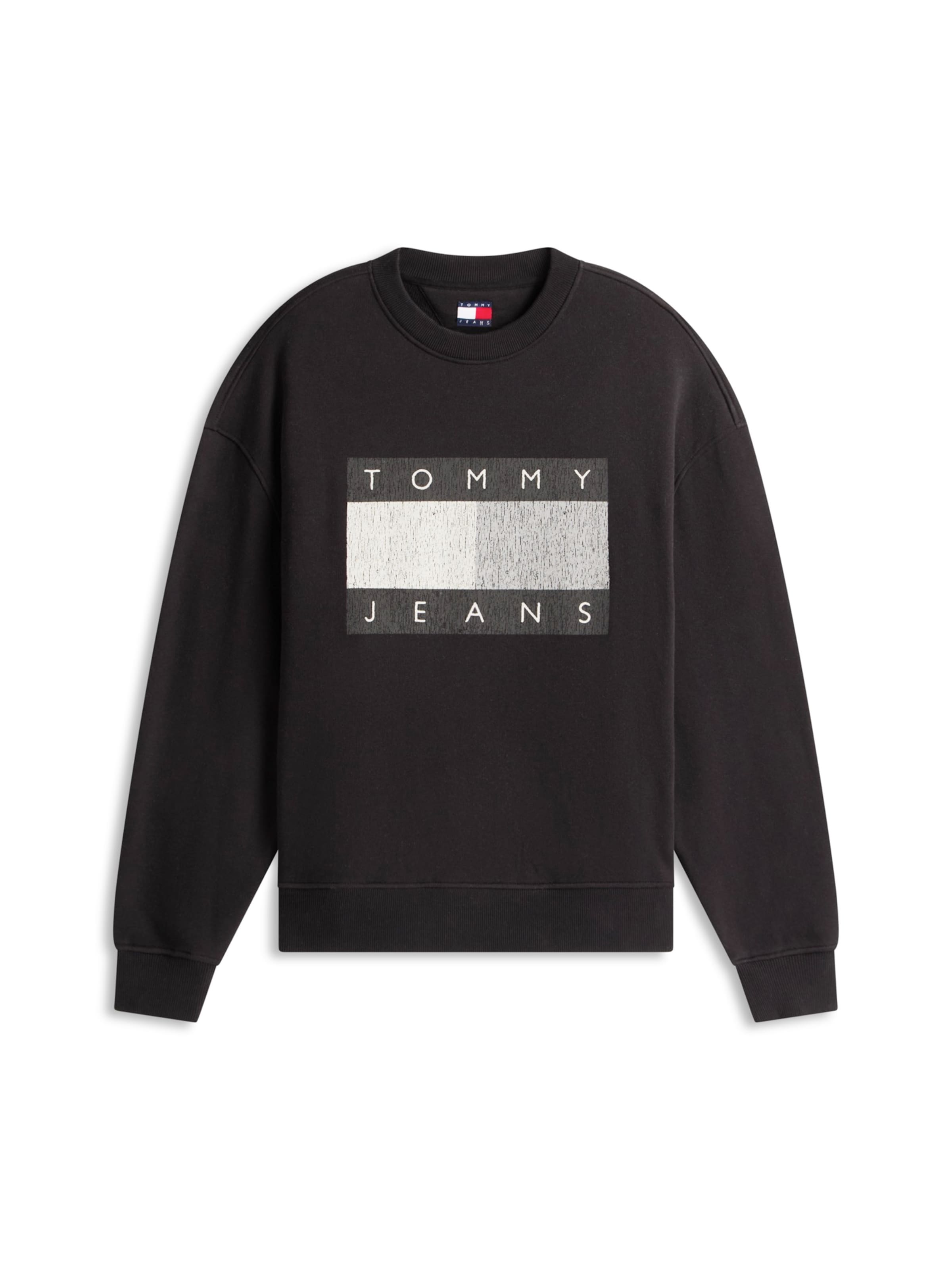 Tommy Jeans - Sweatshirt '90S' em preto: frente