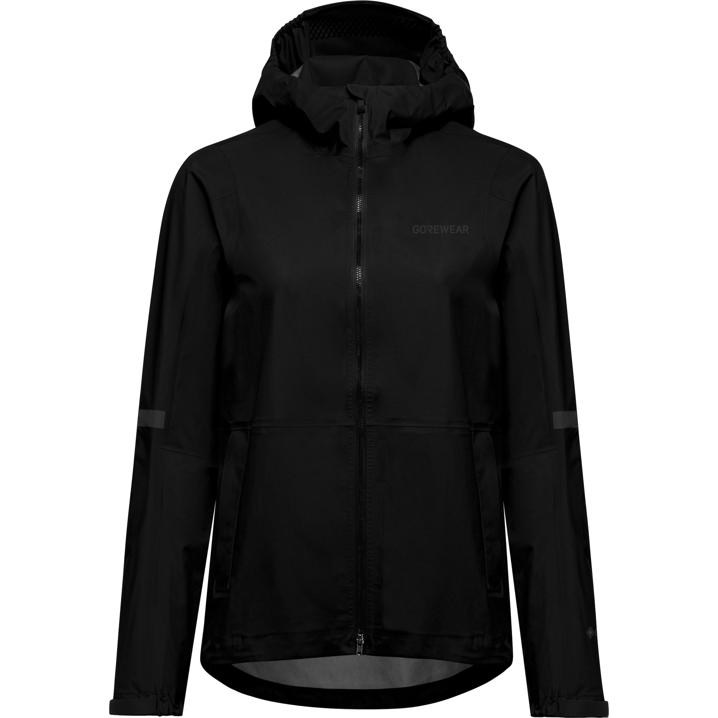 GORE WEAR Athletic Jacket 'Lupra' in Black: front