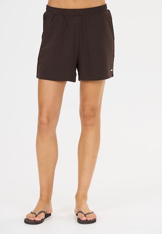 Athlecia Regular Shorts 'Crecy' in Braun: Vorderseite