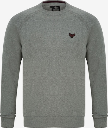 Threadbare Sweater 'Maned' in Grey: front