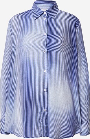 WEEKDAY Blouse in Blauw: voorkant