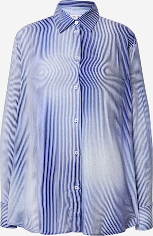 WEEKDAY Bluse in Blau: predná strana