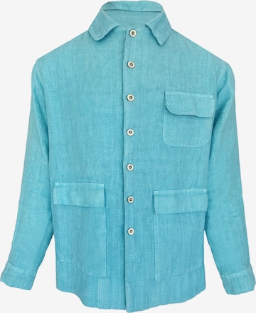 Veste mi-saison 'Haris Cotton' Haris Cotton en bleu : devant