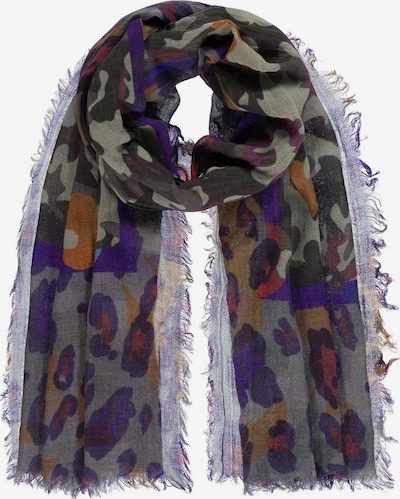 Passigatti Tuch 'Camouflage-Leo' in One Size in lila, Produktansicht