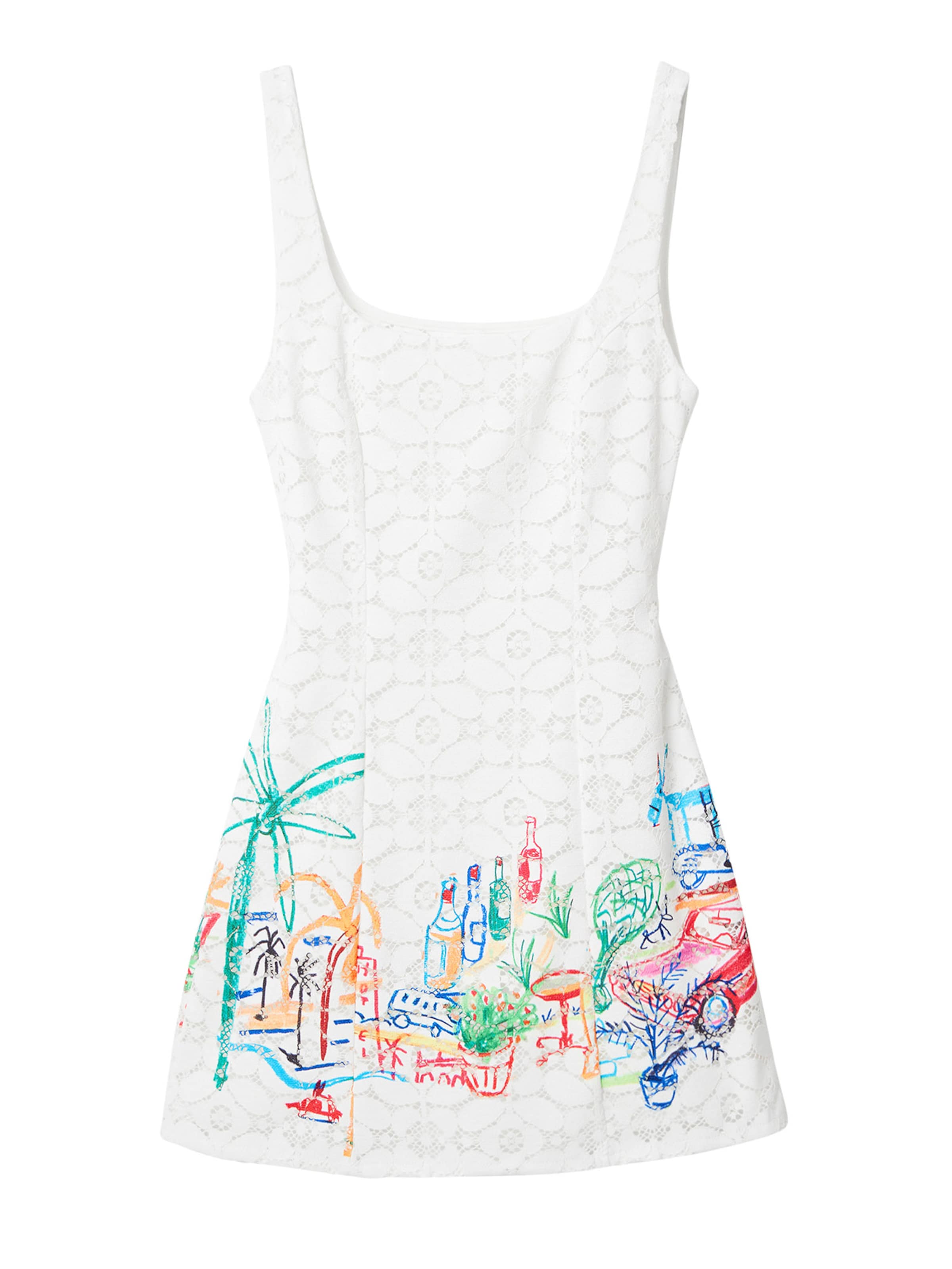 Robe desigual blanche hotsell