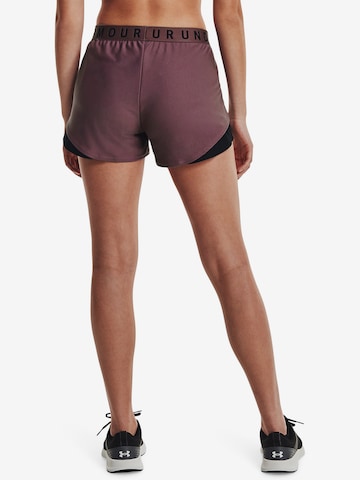 UNDER ARMOUR Regular Sportshorts 'Play Up' in Lila