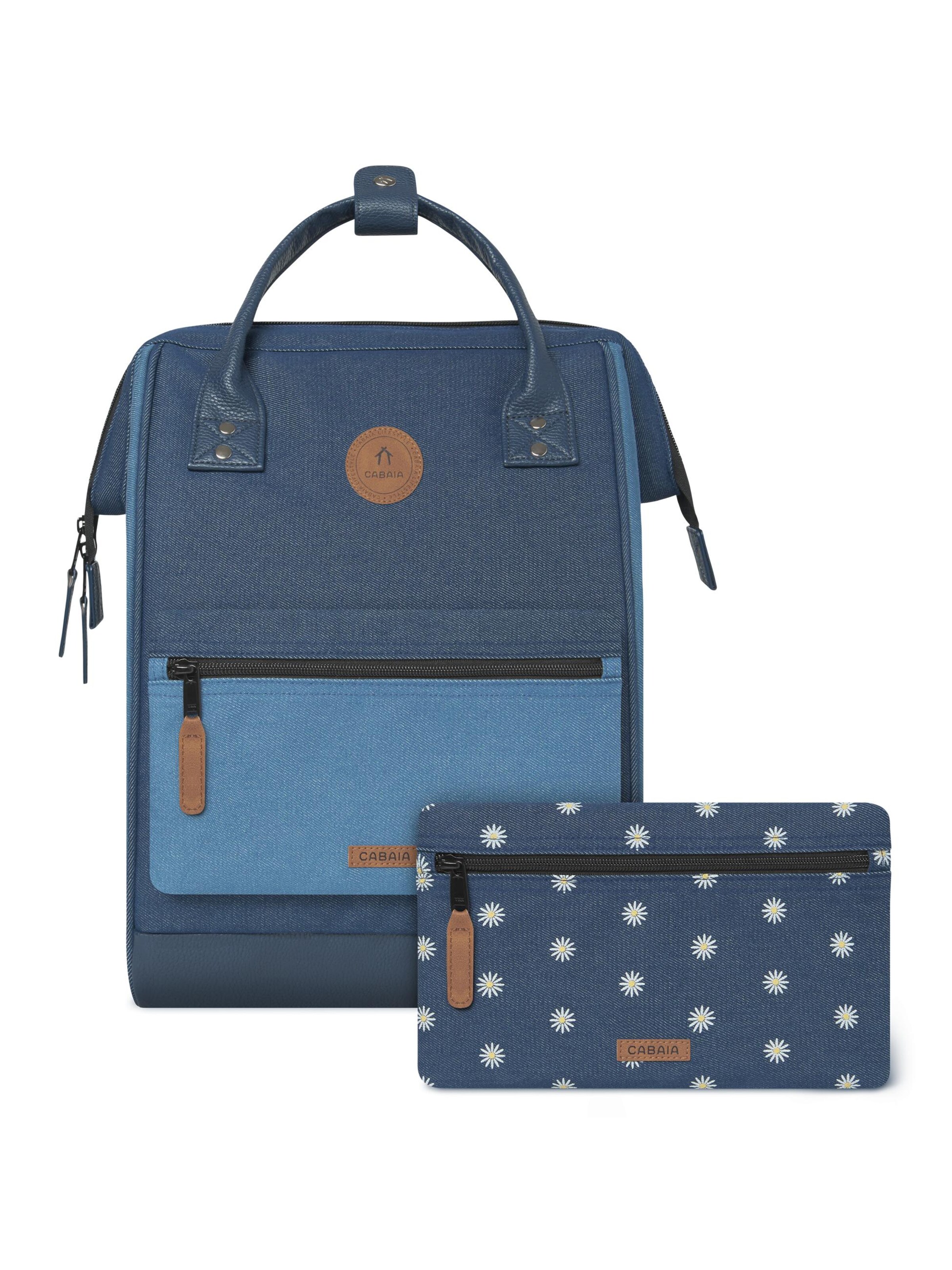 Cabaia Backpack 'Adventurer' in Blue: front