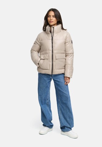 NAVAHOO Winterjas 'Eispracht 14' in Beige