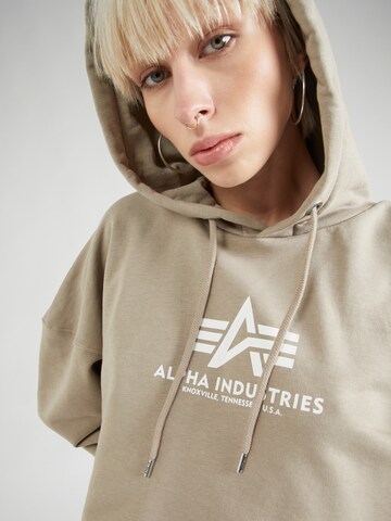 bēšs ALPHA INDUSTRIES Sportisks džemperis