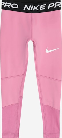 Nike SportswearTajice - roza boja: prednji dio