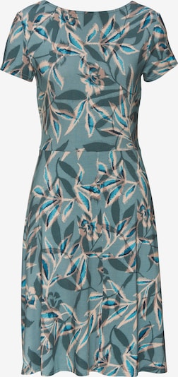 VIVANCE Strandkleid in nude / blau / azur / smaragd, Produktansicht